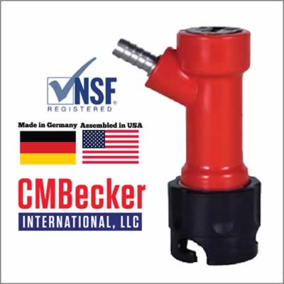 Pin Lock Disconnect (Liquid) 1/4" Barb (Alternate View 2)