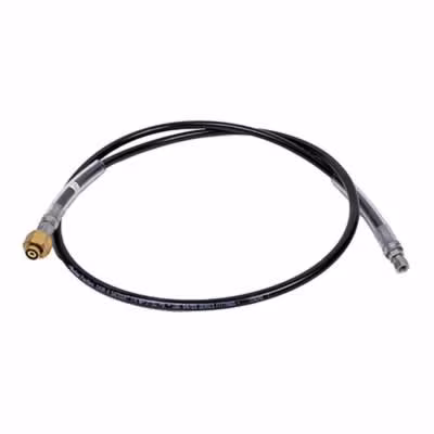 6' High Pressure Hose Assembly with CGA320 CO2 Female x 1/4" FFL with 1/4" MPT / 6' High Pressure Hose Assembly with CGA320 CO2 Fem