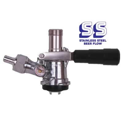 "D" American "Sanke" Coupler, The Black Lever Type, SS Probe (Alternate View 2)