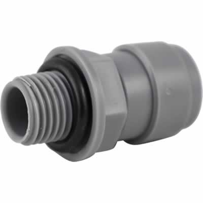 Duotight Push-In Fitting - 8 mm (5/16 in.) x 1/4 in. BSP (Alternate View 2)