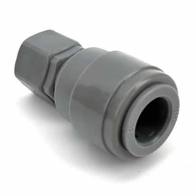 Duotight Push-In Fitting - 9.5mm (3/8") x 1/4" Flare Connector / Duotight Push-In Fitting - 9.5 mm (3/8 in.) x 1/4