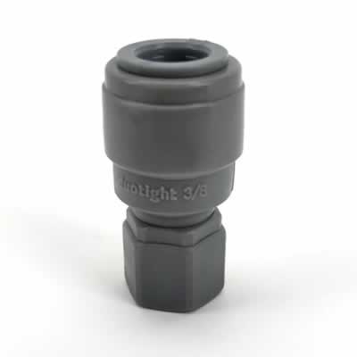 Duotight Push-In Fitting - 9.5mm (3/8") x 1/4" Flare Connector (Alternate View 4)