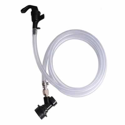 Draft Party Faucet with 5' Hose and disconnect-Choose Ball or Pin Lock / Draft Party Faucet with 5' Hose and disconnect-Cho