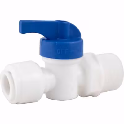 Duotight Push-In Ball Valve Fitting - 9.5mm (3/8") x 1/2" BSP Thread / Duotight Push-In Fitting - 9.5 mm (3/8 in.) x 1/2