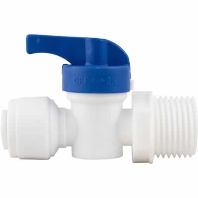 Duotight Push-In Ball Valve Fitting - 9.5mm (3/8") x 1/2" BSP Thread (Alternate View 3)