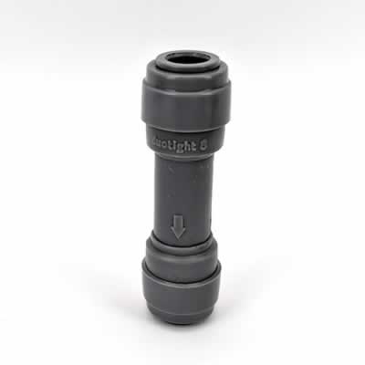 Duotight Inline Check Valve Push-In Fitting - 8mm (5/16") (Alternate View 2)