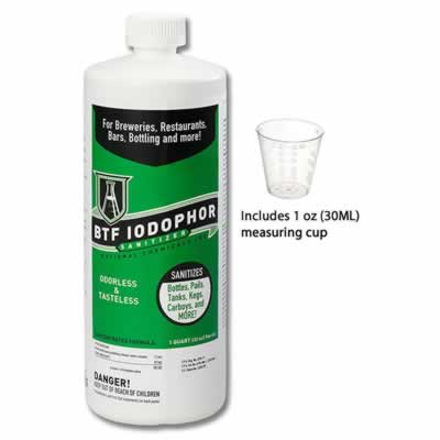 32 oz. BTF® Iodophor Sanitizer (Alternate View 2)