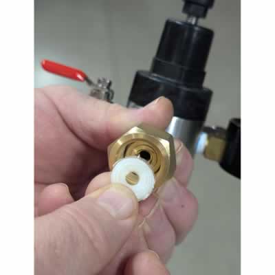 Nylon Washer for CO2 Regulators (Alternate View 2)