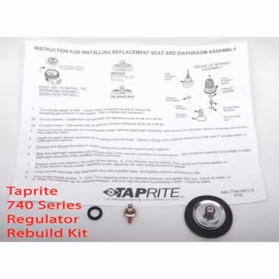 Taprite 740 Series Regulator Rebuild Kit / A Taprite Regulator repair rebuild kit