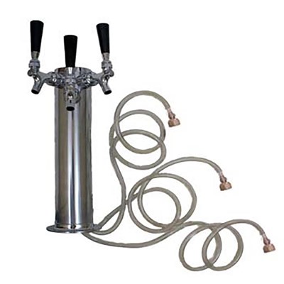 3 Tap Commercial Tower (No Faucets) / 3 Tap Commercial Tower (No Faucets)