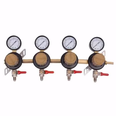 Taprite 4-Body Secondary CO2 Regulator / Beer CO2 Regulator, 4 Body Secondary  - TAPRITE