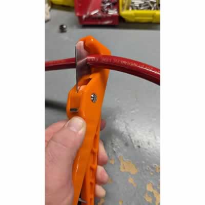 KwikCut Spring Action Hose Cutter - SK100-O SS, Made in USA (Alternate View 2)