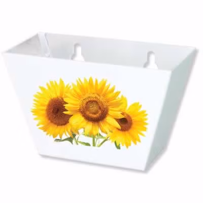 Sunflowers White Metal Cap Catcher / Sunflowers White Metal Cap Catcher