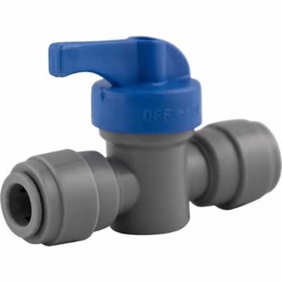 Duotight 8mm (5/16") Push-In Ball Valve Fitting (Alternate View 2)