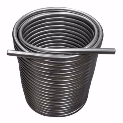 50-foot Stainless Steel Cooling Coil for Jockey Box / 50' Stainless Steel Round Coil for Jockey Box