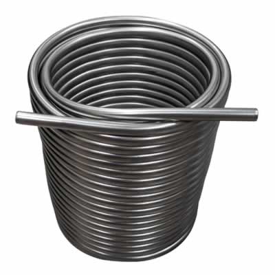 50' Stainless Steel Round Coil for Jockey Box