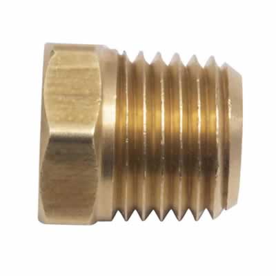 1/4" MPT Plug (Male Pipe Thread Plug) / Plug, 1/4" MPT (Male Pipe Thread)