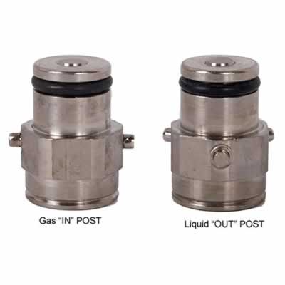 Refurbished Cornelius Pin Lock Keg Posts Set (Alternate View 2)