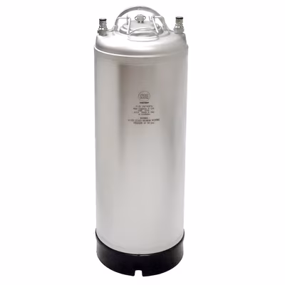 New 5 Gallon Ball Lock Keg - Italian AEB Stainless Steel Keg / Five Gallon Keg, Ball Lock, New, Italian AEB