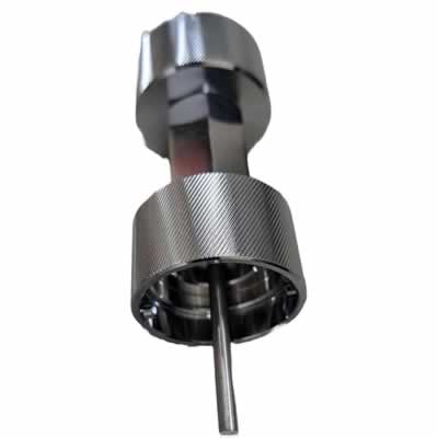 Sanke D to Sanke D (or S) Cleaning Adapter, Dual Flush Circulation Cleaning (Alternate View 3)