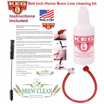Ball Lock Home Brew Line Cleaning Kit (Alternate View 2)