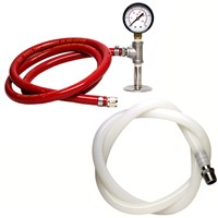 CO2 Pressure Transfer Kit for Ss Brew Tech Chronical Fermenters with Beer Transfer Hose (Alternate View 1)