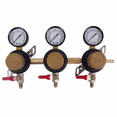 Taprite 3-Body Secondary CO2 Regulator / Beer CO2 Regulator, 3 body secondary - TAPRITE