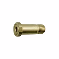 CO2 Regulator Nipple, 1/4" NPT Right Hand Thread for CGA 320 Tanks / Regulator Nipple for CO2 Tank (Right Hand Thread)