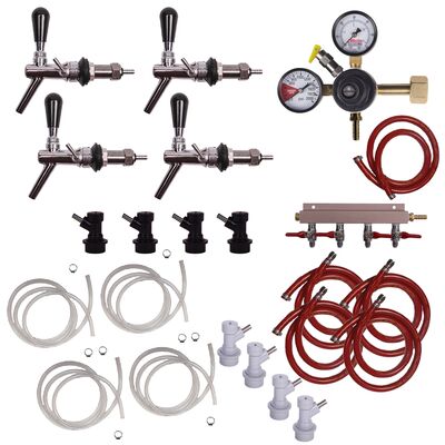 Flow Control / 4 Faucet Fridge Conversion Kit (Alternate View 2)