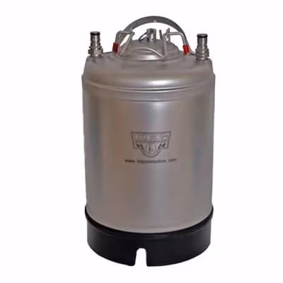 New 2.5 Gallon Ball Lock Kegs - Premium Stainless Steel for Homebrewing / 2.5 Gallon Kegs, NEW, Ball Lock