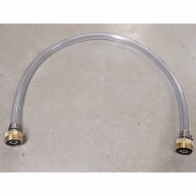 Beer Faucet Jumper for Beer Line Cleaning, Brass faucet adapter with SS Tailpiece / Beer Faucet Jumper for Beer Line Cleaning, Brass f