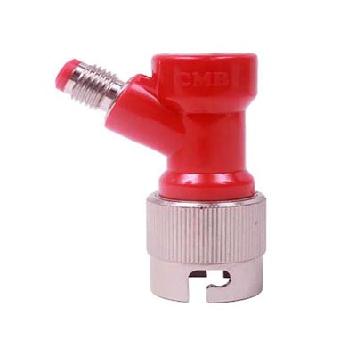 Pin Lock Disconnect Short w/ Metal Collar (Liquid) 1/4" MFL / Pin Lock Disconnect Short w/ Metal Collar (Liquid)
