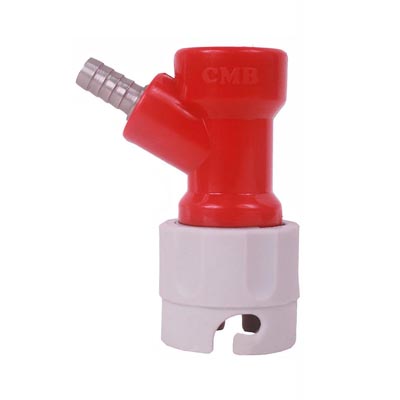 Pin Lock Disconnect Short (Gas) 1/4" Barb / Pin Lock Disconnect Short (Gas) 1/4" Barb