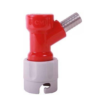 Pin Lock Disconnect Short (Gas) 3/8" Barb / Pin Lock Disconnect Short (Gas) 3/8" Barb