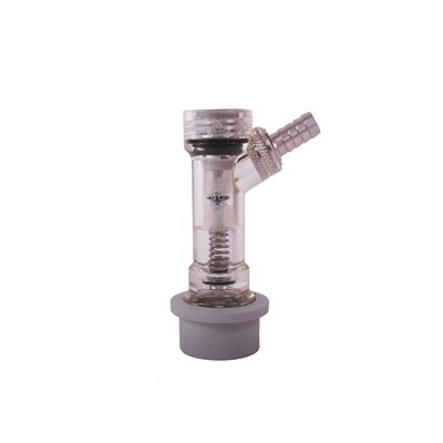Ball Lock Check Valve Gas Disconnect 1/4" Barb / Ball Lock Check Valve Gas Disconnect 1/4" Barb