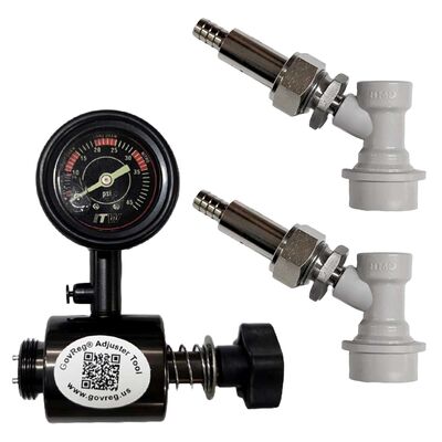 GovReg® Homebrew Ball Lock Starter Kit (2 GovRegs + Adjusting Tool) / GovReg Homebrew Ball Lock Starter Kit, Includes al