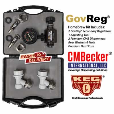GovReg® Homebrew Ball Lock Starter Kit (2 GovRegs + Adjusting Tool) (Alternate View 2)