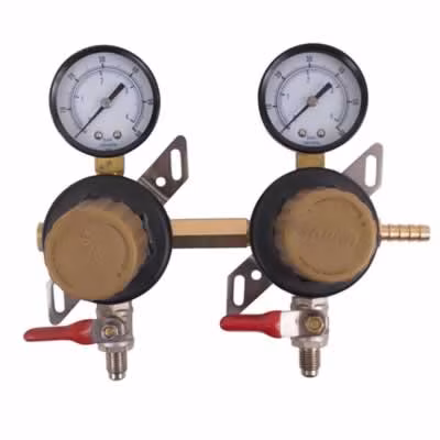 Taprite 2-Body Secondary CO2 Regulator / Beer CO2 Regulator, 2 Body Secondary - TAPRITE