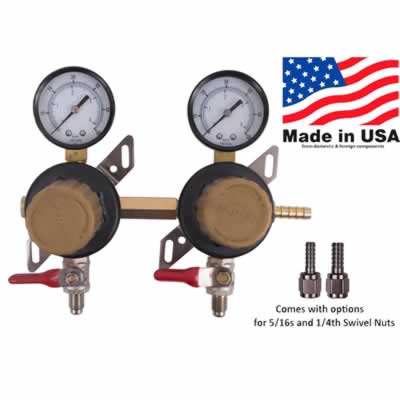 Taprite 2-Body Secondary CO2 Regulator (Alternate View 2)