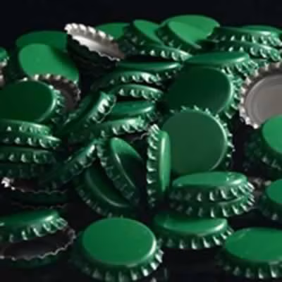 Green Crown Cap w Oxy Liner (144 ct) / Green Crown Cap w Oxy Liner (144 ct)