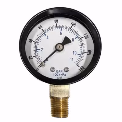 High Pressure Regulator Gauge, 0-160 PSI, Right Hand Thread / Regulator Gauge 0-160, Right Hand Thread...Not 60,