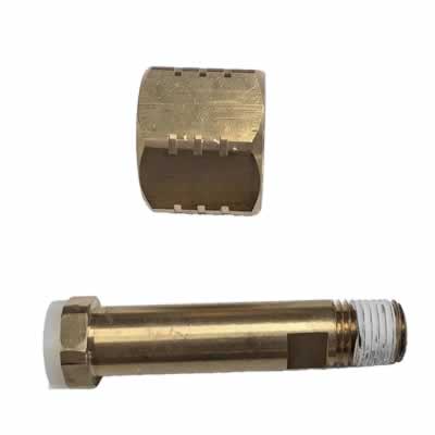 Nipple and Nut Set for Korean & Asian CO2 Cylinders (Alternate View 2)