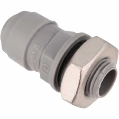 Duotight Push-In Bulkhead Fitting - 8mm (5/16") x 1/4" BSP (Alternate View 4)