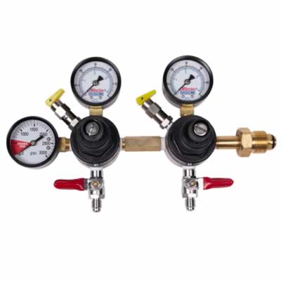 CMB Professional Dual Body Nitrogen Beer Gas Regulator / CMB Dual Body Nitrogen Beer Gas Regulator