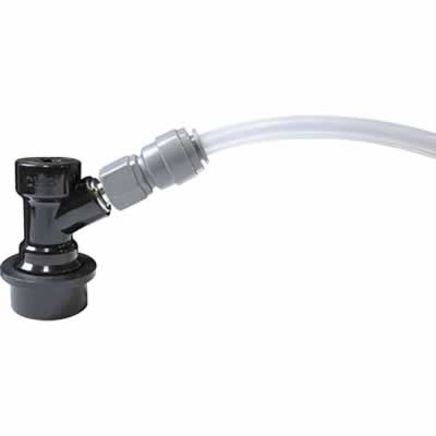 Duotight Push-In Fitting - 8mm (5/16 in.) x 1/4 in. Flare (Alternate View 3)