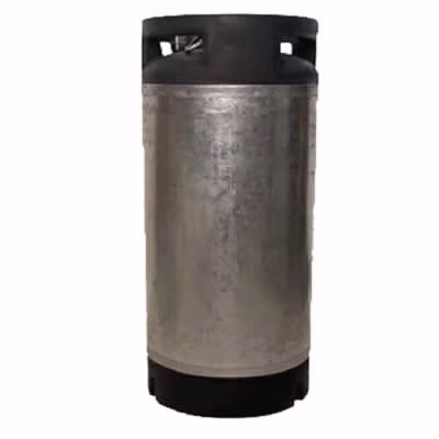 Reconditioned 5 Gallon Ball Lock Keg - Converted Cornelius Style with New Posts and Lid / Converted Ball Lock Keg,  Cornelius Keg, 5 Gallon