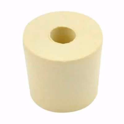 Drilled Rubber Stopper #3 / Drilled Rubber Stopper #3