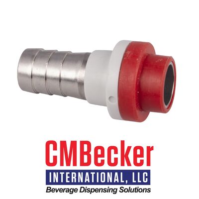 CMB 10mm (between 1/2" and 3/8"), fits 3/8" ID Hose, Includes Beer Nut / CMB 10mm (between 1/2" and 3/8"), fits 3/8" ID Hos
