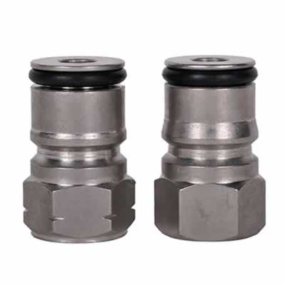 Ball Lock Keg Posts with Poppets for Cornelius and AEB Kegs - Gas In, Liquid Out, or Pair / New Post with Poppets, for Cornelius Corny Keg and