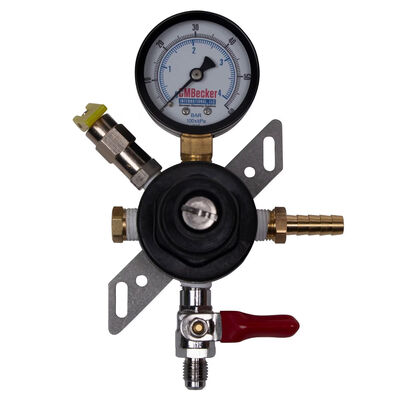 CMB Beer CO2 Regulator, 1 Body Secondary  - CMBeck